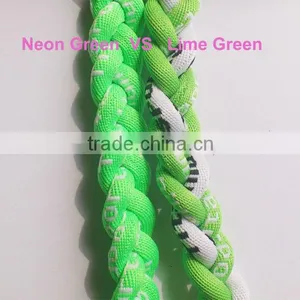 Triple Braided Titanium Cheap Sports Rope Necklace,thick Rope Necklace,cross Rope Necklace thumbnail-4