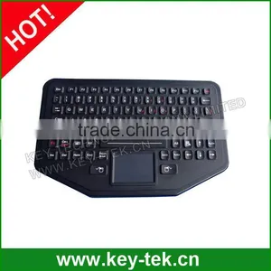Silicone Rubber Keyboard With Touchpad,function Keys and Desktop thumbnail-1