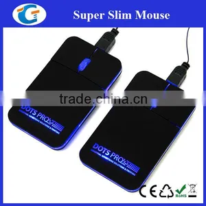 Flat Wired Magic Mini Mouse for PC Laptop thumbnail-1
