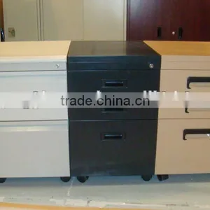 Small Movable Steel File Cabinet Under Office Desk thumbnail-1
