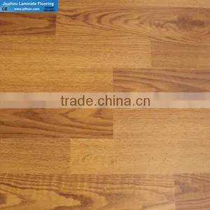 Double Plank Middle Embossed Good Quality Laminate Flooring thumbnail-1
