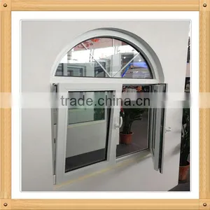 Pvc Arch Windows/round Pvc Window/swing Windows thumbnail-1
