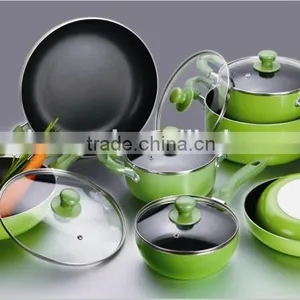 Aluminium Press Non-stick Coated Cookware Set thumbnail-2