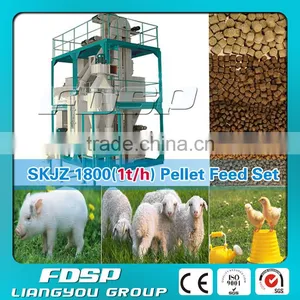 Easy Maintenaince 4-6tph Animal Feed Mill Machinery thumbnail-2