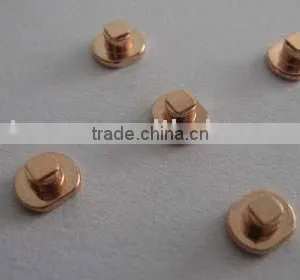 Contact Rivet, Made of Copper, Used in LED Lamps, OEM Orders Are Welcome, RoHS Compliant thumbnail-1