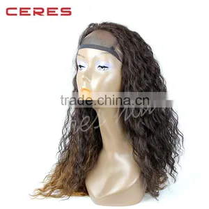 Top Quality 100% Human Hair Wigs Factory Wholesale Lace Frontal Wig for Afro Americans thumbnail-3