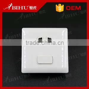 China Factory OEM White PC 2 Pin Electrical Switch Sockets for Home thumbnail-1