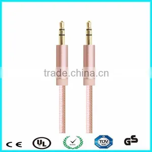 Male to Male Aux Cable Braided 3.5mm Jack Audio Cable thumbnail-5