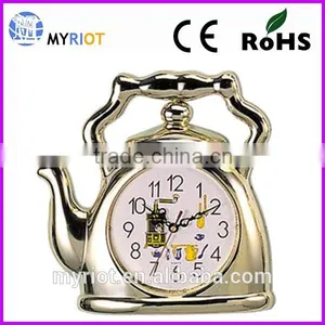 Plastic Wall Mounted Kitchen Gift Teapot Wall Clock thumbnail-1