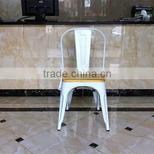 High Quality Cheap Vintage Metal Chairs for Restaurant thumbnail-2