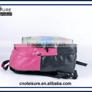 2016 Customised OED/OEM Useful Daypack School Bags High Quality Backpack Leather Backpack Travel Cases Camping Leather Back Pack Supplier's Choice thumbnail-3