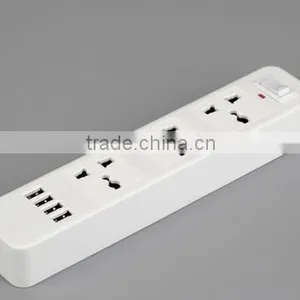 2500w Power Extension Socket With USB Charging Port thumbnail-1