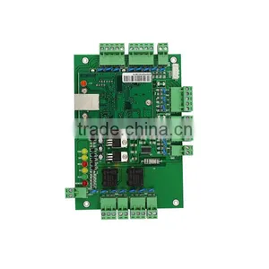 Opeate off Line Real Time Tcp/ip Network Conect Security Alarm System Door Sensor Two Doors Two Ways Card Control Panel Board thumbnail-2