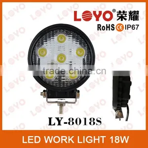 Factory Wholesale Price IP67 Waterproof LED Truck Work Light 18W LED Work Light thumbnail-1