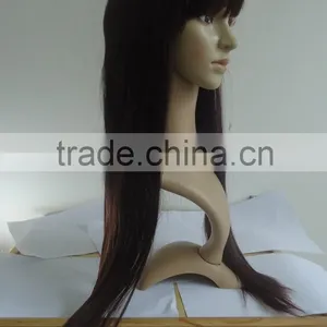 80CM Women's Long Straight Wig Wtih Full Bangs African American Wig Accept Paypal thumbnail-3