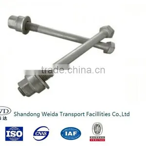 Professional Highway Galvanized Guardrail Nut and Bolts thumbnail-3