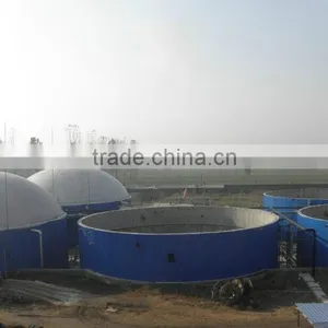 PUXIN 1000m3 Soft Dome Biogas Plant for Farm Manure Treatment thumbnail-2