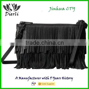 Fringe Tassel PU Leather Messenger Bag thumbnail-2