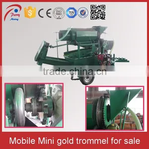 Popular YMT Model Moible Trommel Gold Washing Machine In Ghana Quality Choice thumbnail-1