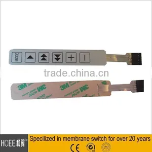 Custom Matrix 6*1 Membrane Keypad 6 Buttons Remote Controller Application Keypad thumbnail-3
