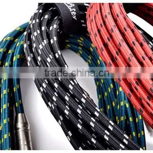 Wholesale Woven Musical Instrument Cable for Guitar Accessories thumbnail-3