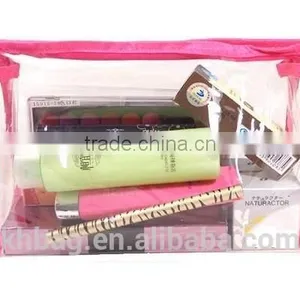 Wholesale Gift Beautiful Promotional Custom Travel Transparent Gift Cosmetic Bag thumbnail-5