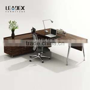 Latest Design Hot Sale Manager Desk With Alum Frame thumbnail-1