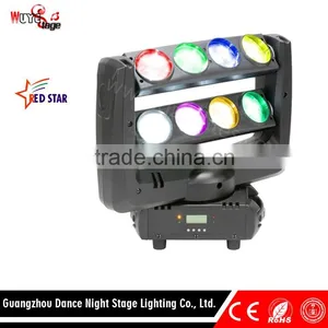 180W 8 Eyes LED Moving Head Beam Light (White / Full- Color) thumbnail-1