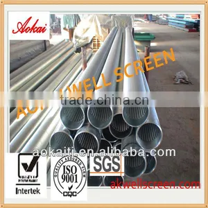 Low Carbon Slot Filter Wedge Wire Johnson Water Well Screen Vertical Sand Filter thumbnail-1