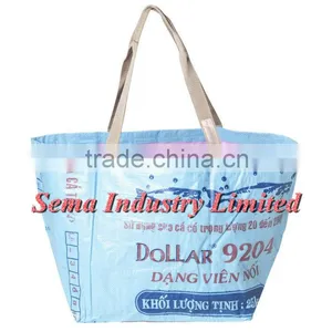 Eco-friendly High Quality Printed Woven Shopping Bag With Imprint Logo Made in China thumbnail-3