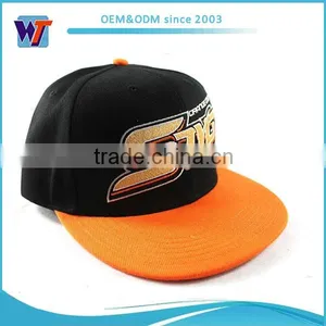 Design Your Own New Product Flat Bill 6 Panel Snapback Hat thumbnail-4