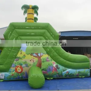 SUNJOY Funny Dolphin Inflatable House Bounce Kids Water Slide thumbnail-3