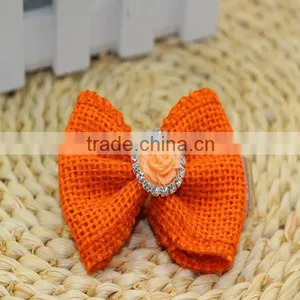 Super Quality Best-Selling Jute Ribbon Bow for Bottle Decoration thumbnail-3