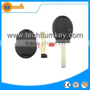Plastic 2 Button Car Key Case With Blade no Words on the Back for BMW Mini thumbnail-1