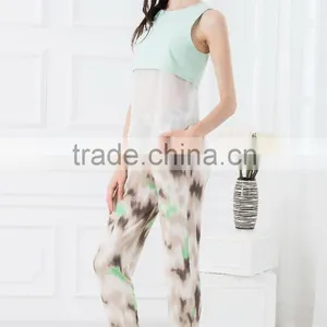 Cheap Price Woman Tops and Pants Colour Combination Suits Tank Tops With Pants Fashion Designs Suits Casual Wear thumbnail-3