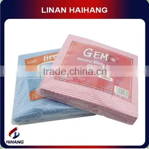 China OEM Manufacture Factory Durable Spunlace Microfiber Cleaning Cloth thumbnail-1