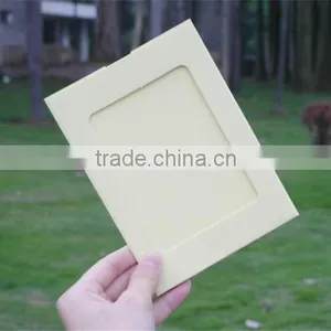 Recyclable Paper Picture Photo Frames Hanging Over at the Rope With Wood Clamp thumbnail-1