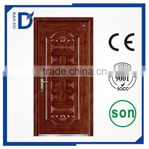 2015 New Product Steel Wood Armored Security Door thumbnail-4