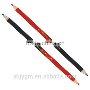 Good Quality Two Heads Wooden Color Pencil/round Pencil thumbnail-1