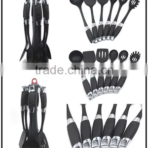 2016 Best Selling FDA LFGB Grade Accessory Cooking Nylon Slotted Spoon thumbnail-3