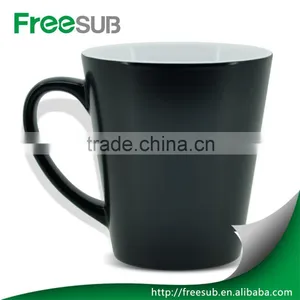 New Wholesale Ceramic Blank 12 oz Conical Sublimation Temperature Changing Mugs thumbnail-1