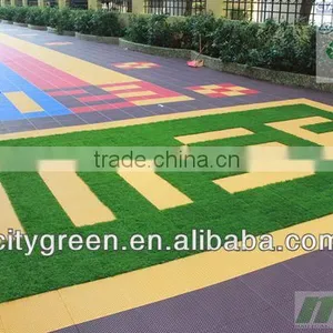 304.8*304.8*15.8mm Various Colors Anti-agging/Anti-slip/Anti-UV Kindergarten Floor Mats thumbnail-1