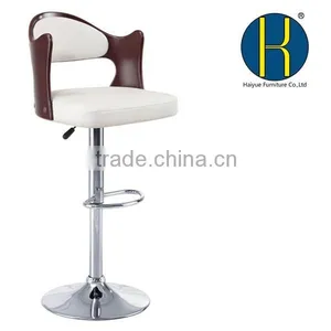 China Bar Stool,antique Wooden Bar Stool/restaurant Furniture HY2012H Made in China thumbnail-1