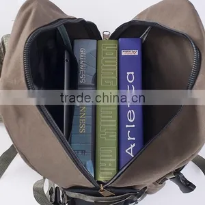 Heavy Duty Backpack Canvas Backpack Canvas For Men thumbnail-4