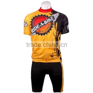 Cheap Natural Custom Cycling Jersey and Shorts thumbnail-1