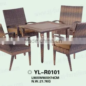 YL-R0101 Rattan Table/chair for Outdoor/garden Funiture thumbnail-1
