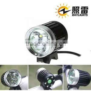 Aluminum Alloy Led Bicycle Helmet Light Led Bike Light Super Light Bike Part Made in China thumbnail-1