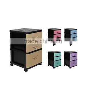 3 Tiers Plastic Drawer thumbnail-1