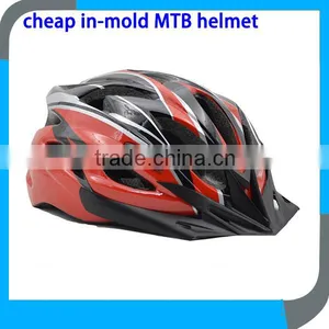 Cheap In-mold MTB Cycle Helmet With Sun Visor for Track thumbnail-6