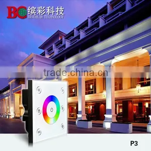 Bincolor P3 LED RGB Touch Dimmer Wall Mounted Single-zone Rgb Controller thumbnail-3